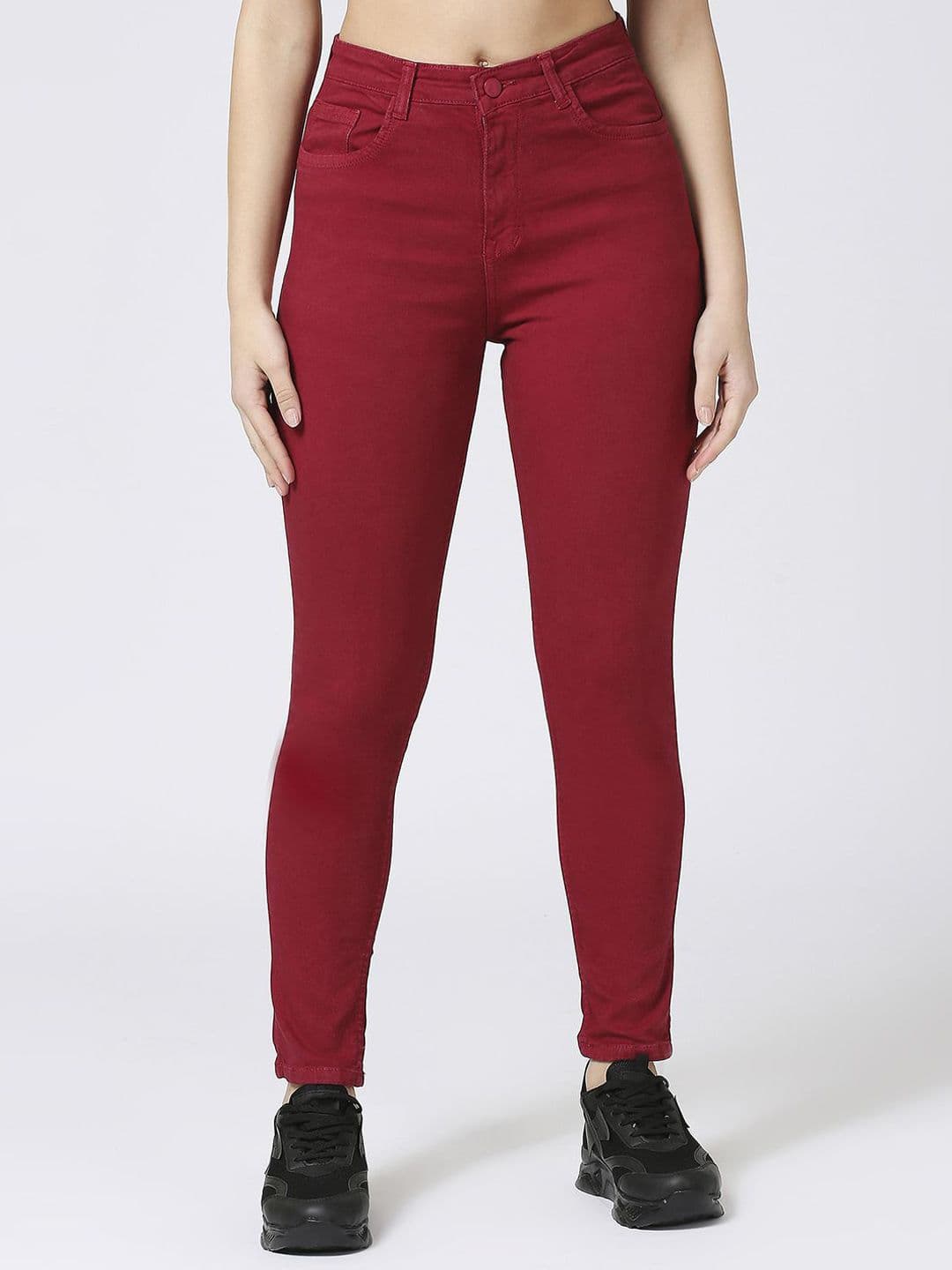 CEFALU Women Comfort Skinny Fit High-Rise Stretchable Jeans - view 1
