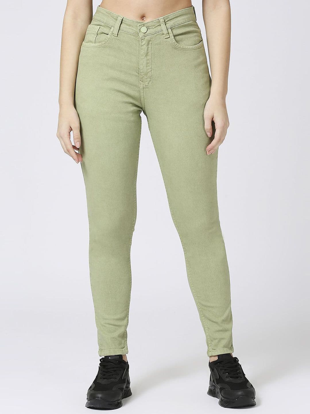 CEFALU Women Comfort Skinny Fit High-Rise Stretchable Jeans - view 1