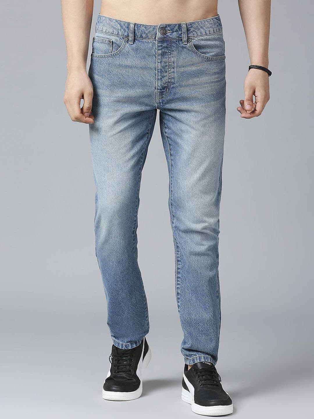 The Roadster Lifestyle Co. Men Pure Cotton Slim Fit Mid Rise Jeans - view 1