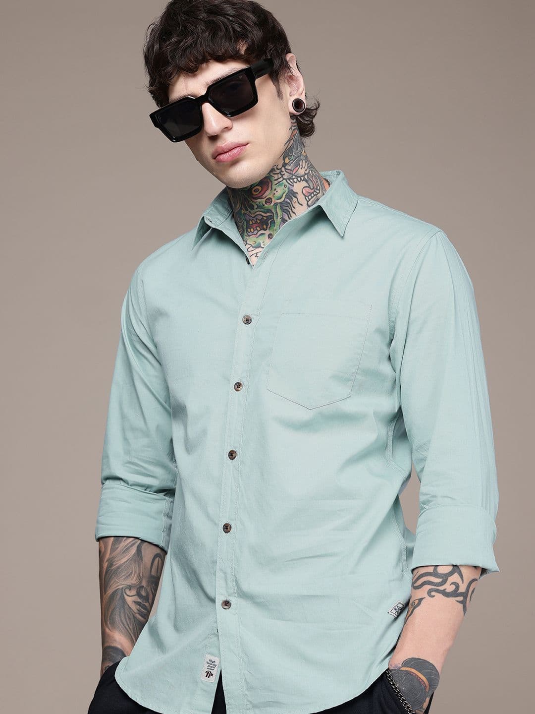 The Roadster Lifestyle Co. Standard Pure Cotton Casual Shirt - view 1
