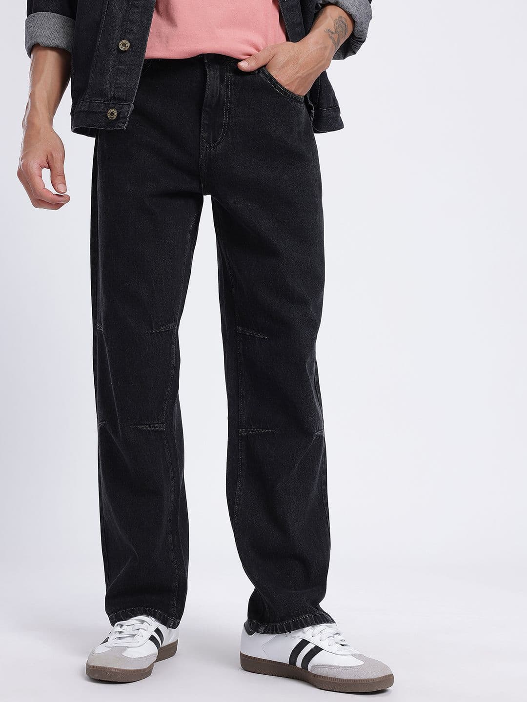 glitchez Men Mid-Rise Straight Fit Jeans - view 1