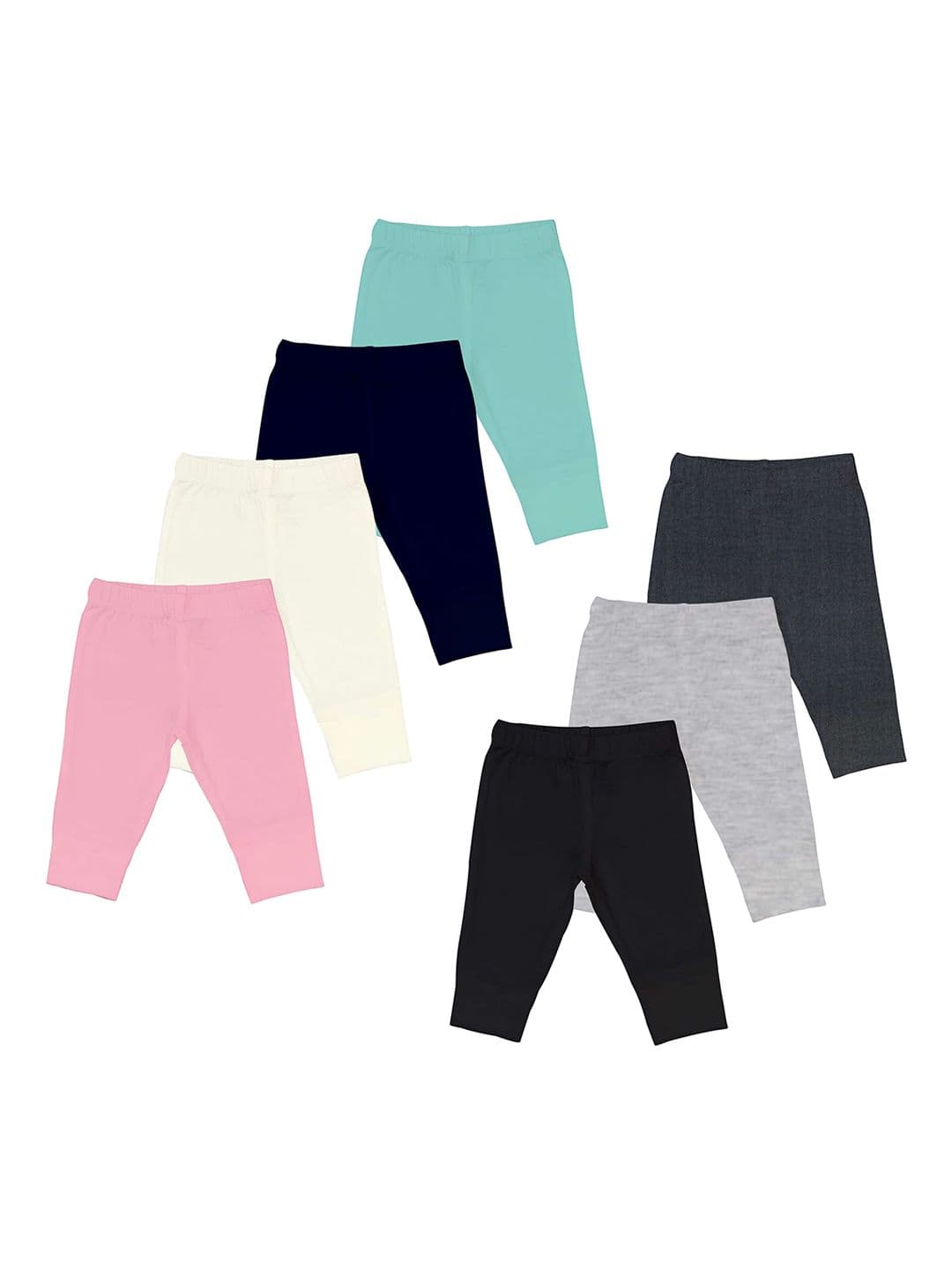 Lenam Kids Pack Of 7 Mid-Rise Track Pants - view 1