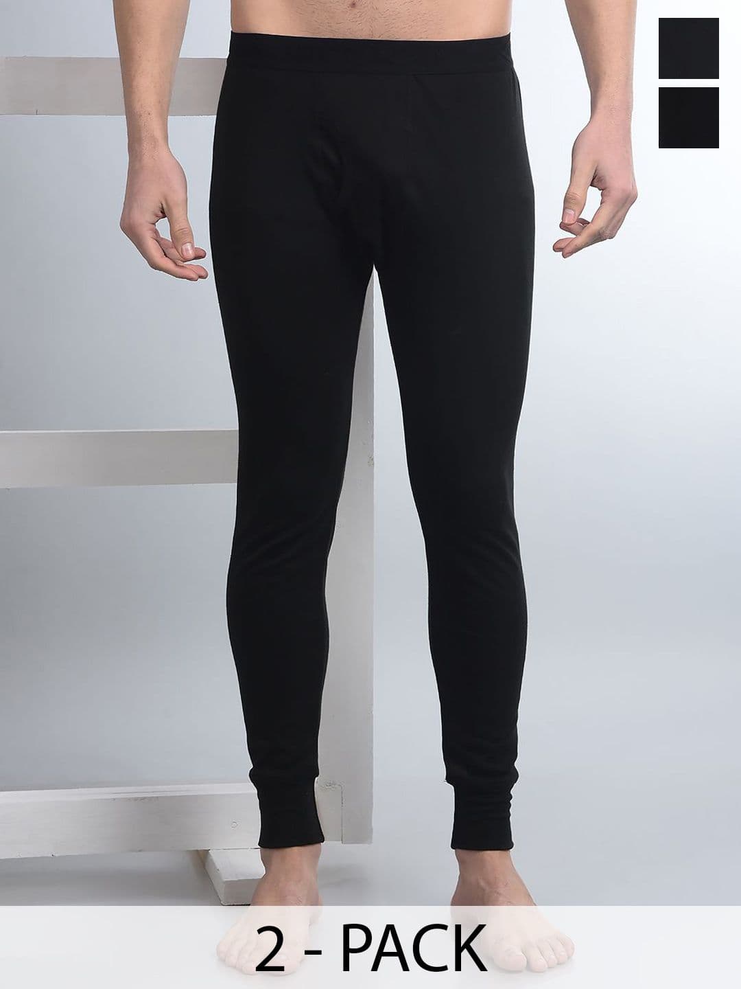 Force NXT Men Pack Of 2 Cotton Thermal Bottoms - view 1