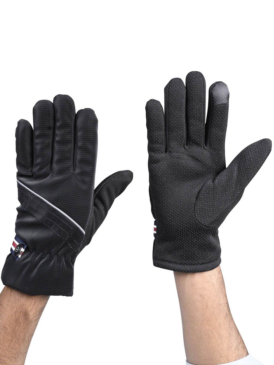 Calvadoss Men Patterned Winter Gloves - view 1