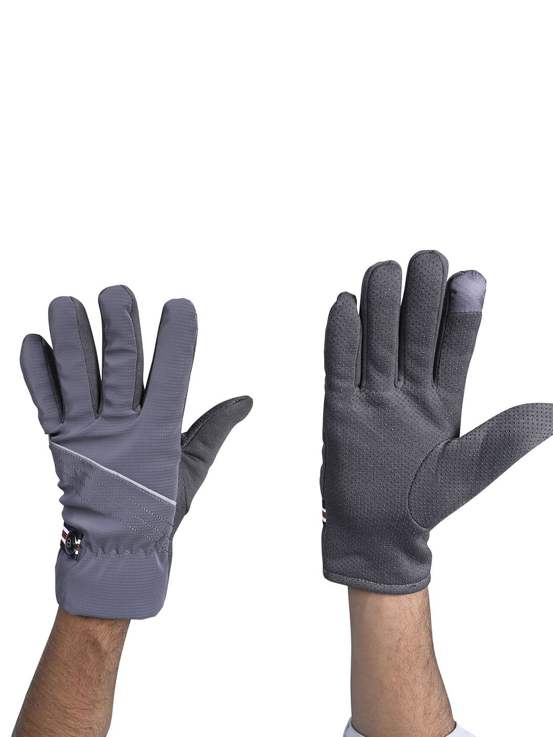 Calvadoss Men Patterned Winter Gloves - view 1
