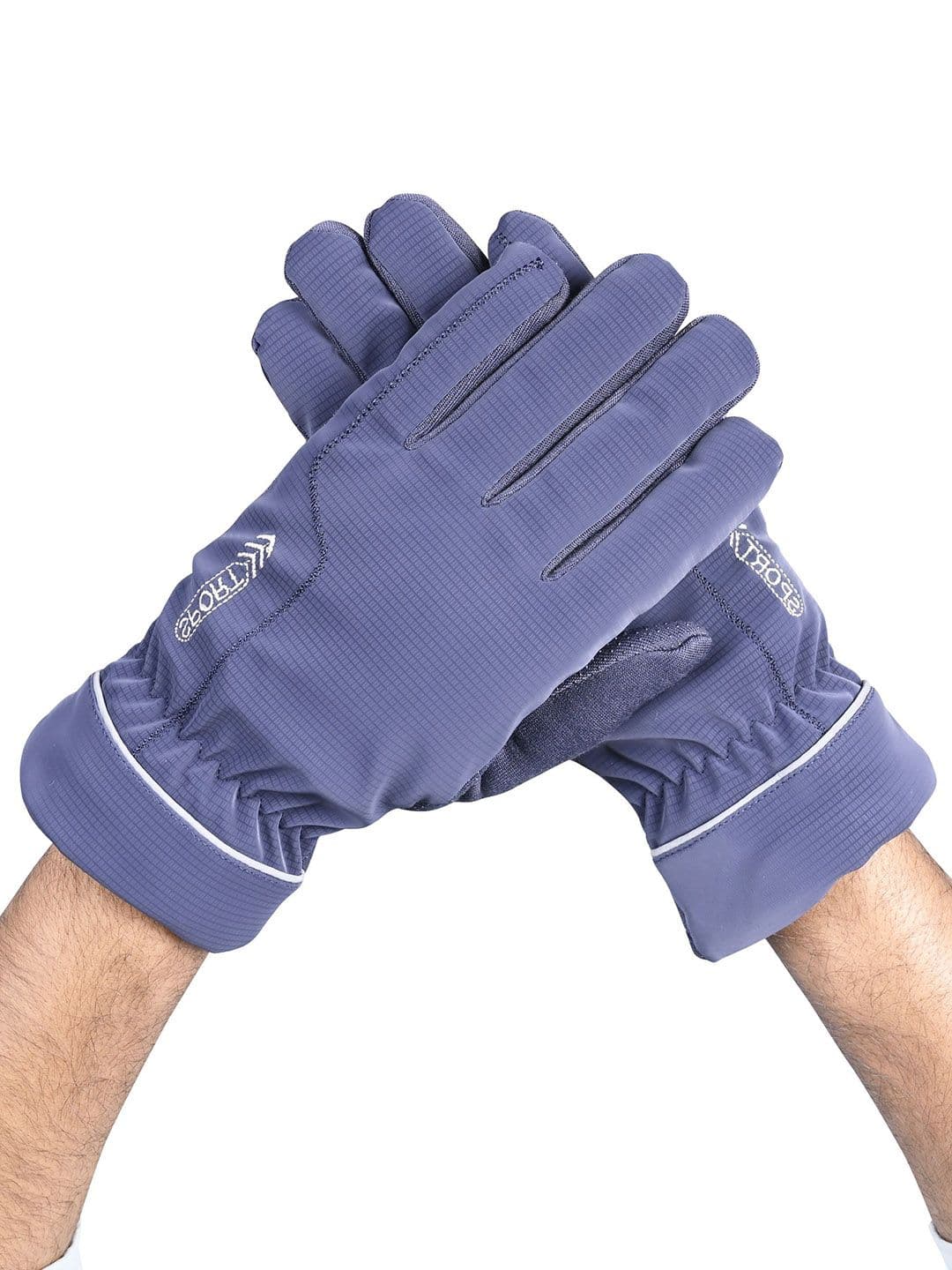 Calvadoss Men Patterned Winter Gloves - view 1