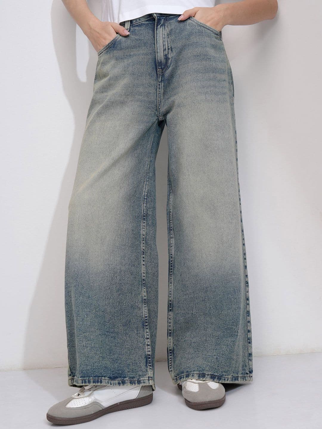 Street By Tokyo Talkies Tokyo Talkies Women High Rise Baggy Jeans - view 1