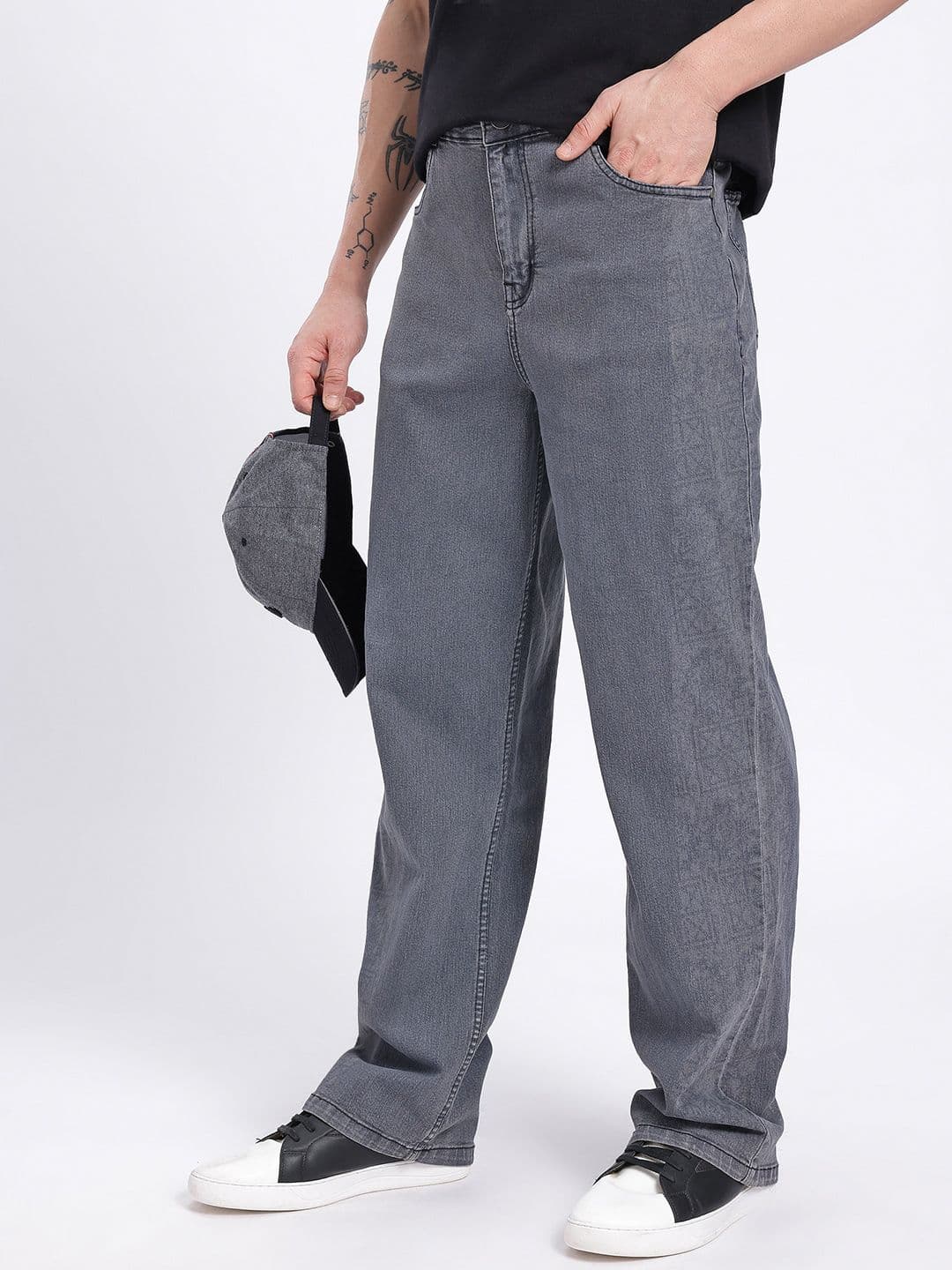 glitchez Men Printed Relaxed Fit Jeans - view 1