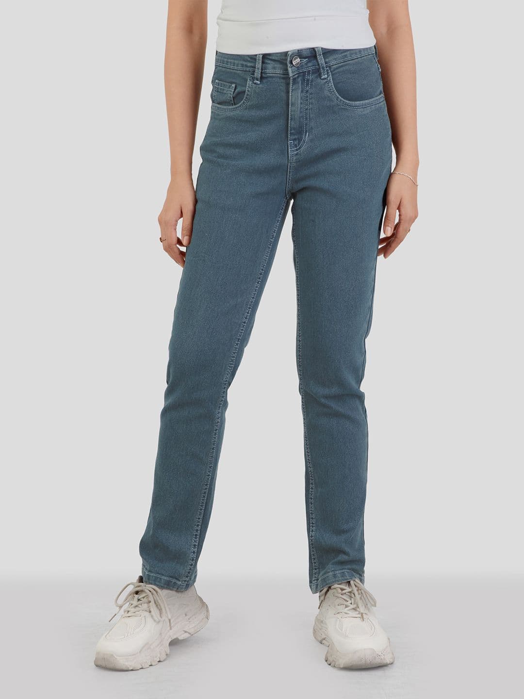 Mast & Harbour Women Straight Fit Jeans - view 1