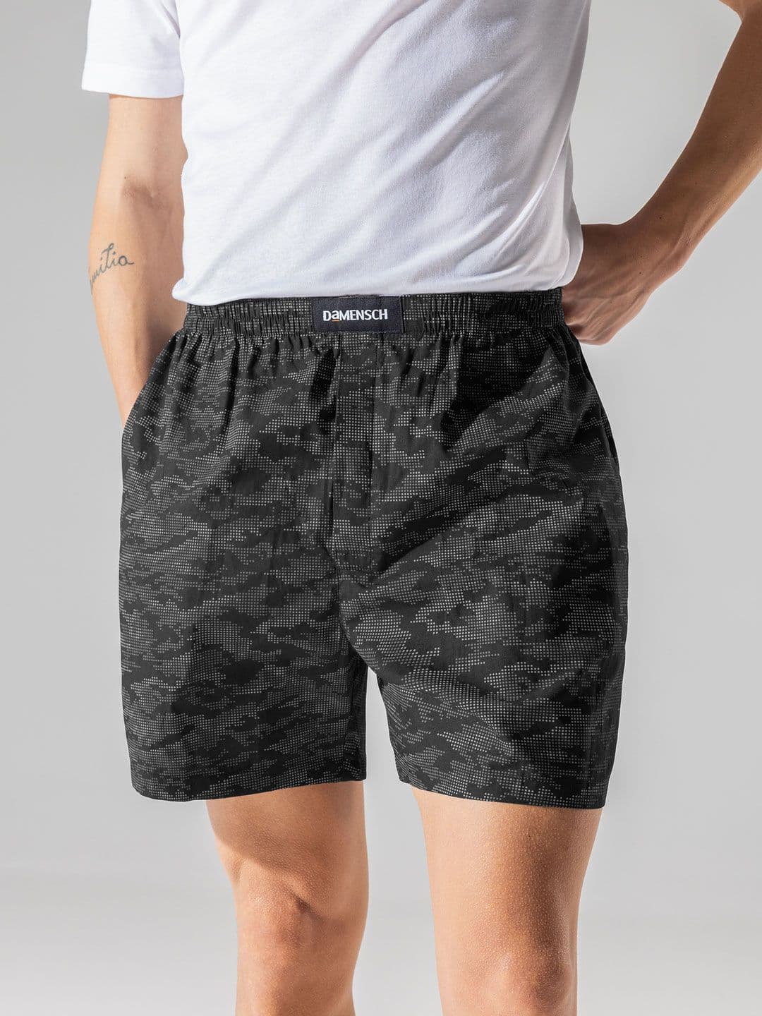 DAMENSCH Men Printed Pure Cotton Boxer Shorts - view 1