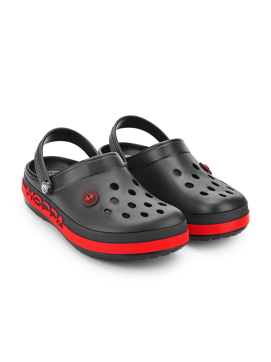 Hoppa Leo Black Clogs Men - view 1