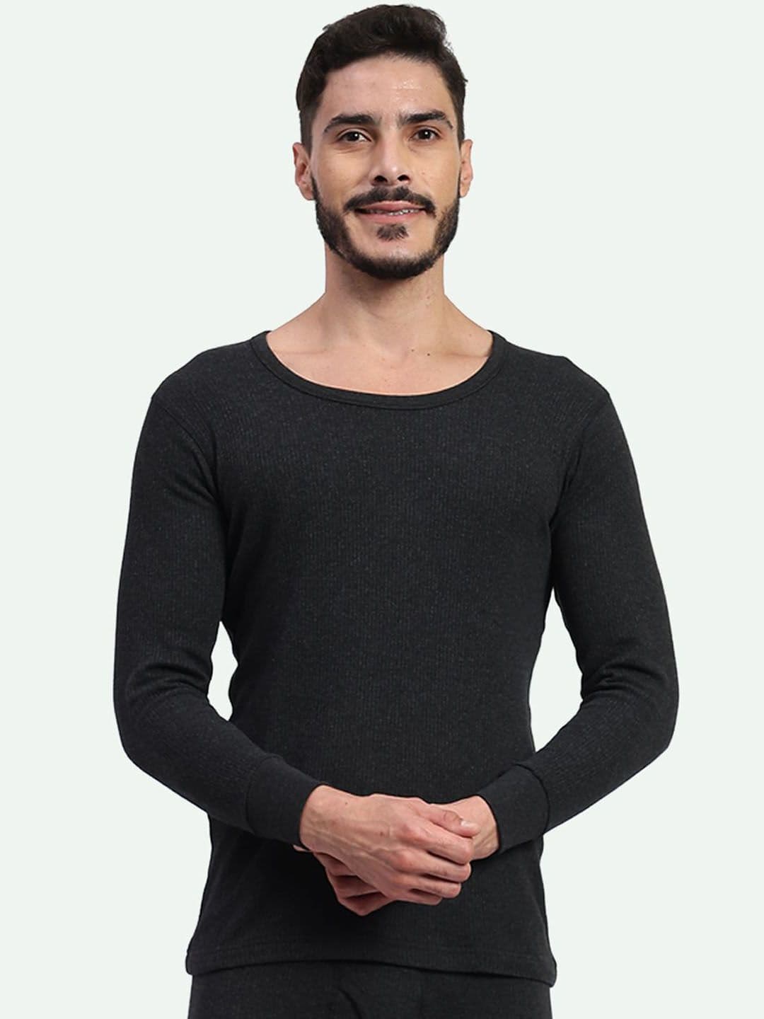 T.T. Cotton Rich With Elastomeric Finish Thermal Top - view 1