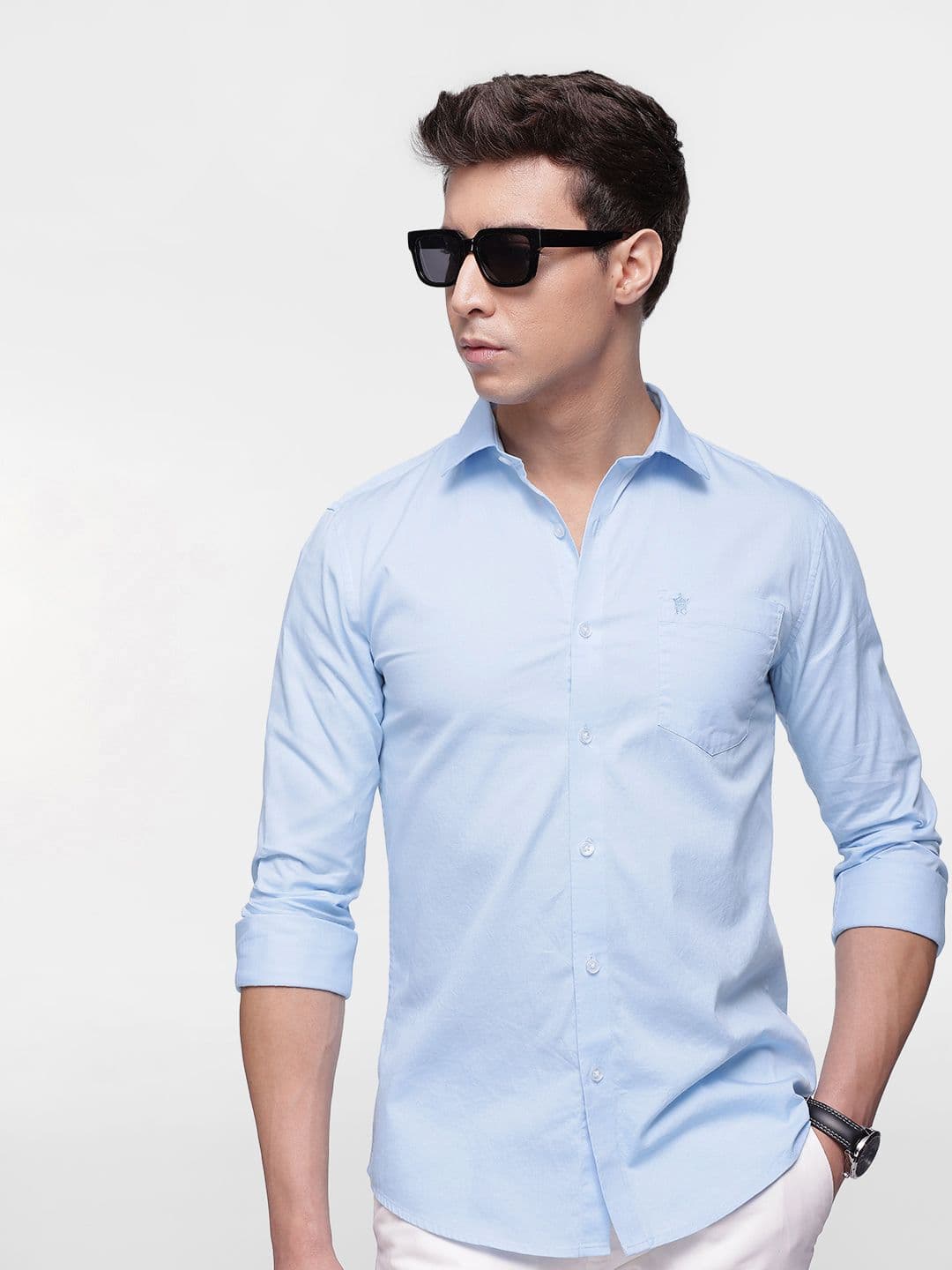 French Connection Men Premium Pure Cotton Slim Fit Casual Shirt - view 1