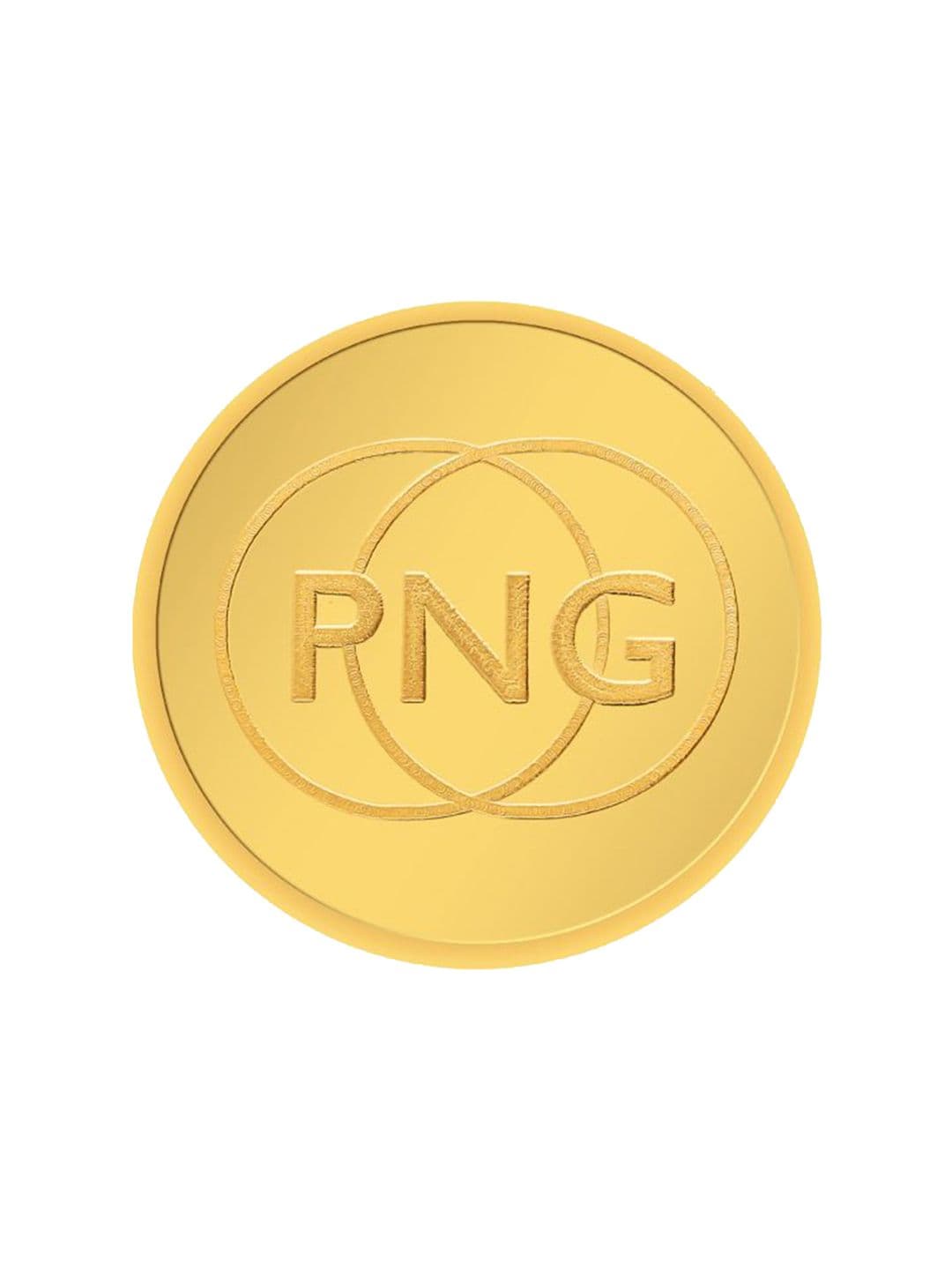 P N GADGIL JEWELLERS PNG Logo Design 24KT (995) Gold Coin- 1 gm - view 1