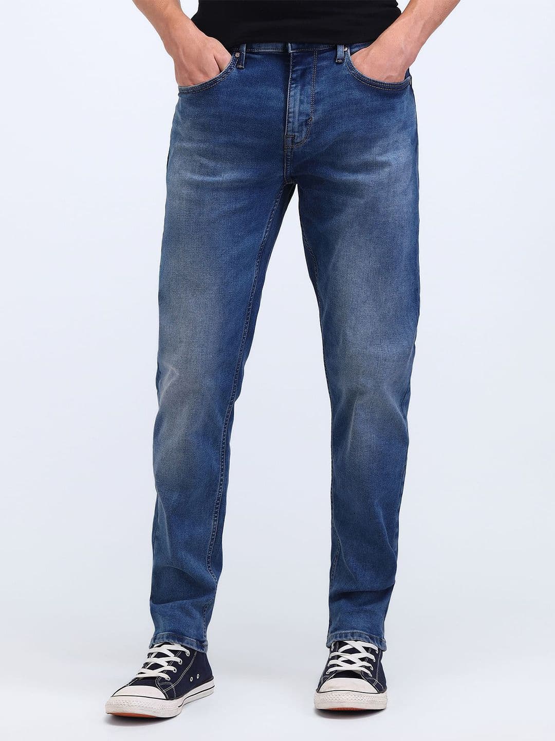 Flying Machine Men Slim Fit Light Fade Jeans - view 1