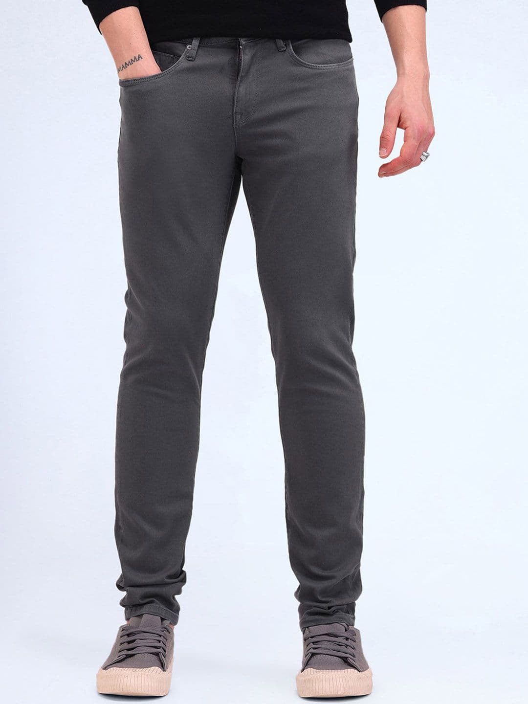 Flying Machine Men Skinny Fit Mid-Rise Jeans - view 1
