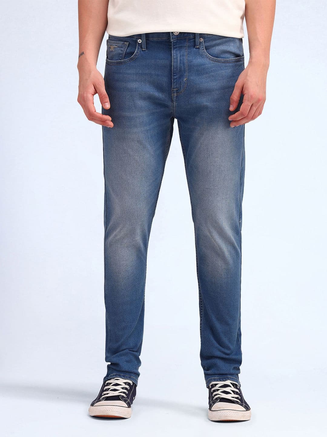 Flying Machine Men Slim Fit Light Fade Jeans - view 1