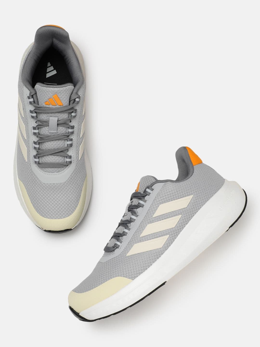 ADIDAS Men AeroLeapLoom Woven Design Running Shoes - view 1