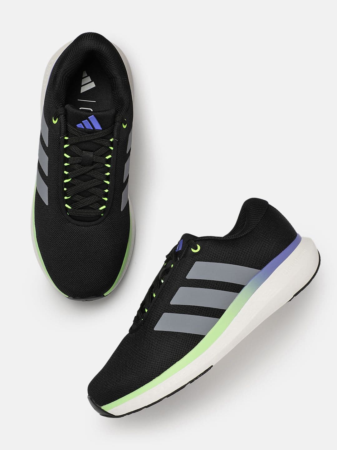 ADIDAS Men AeroEchoZest 3-Striped Running Shoes - view 1