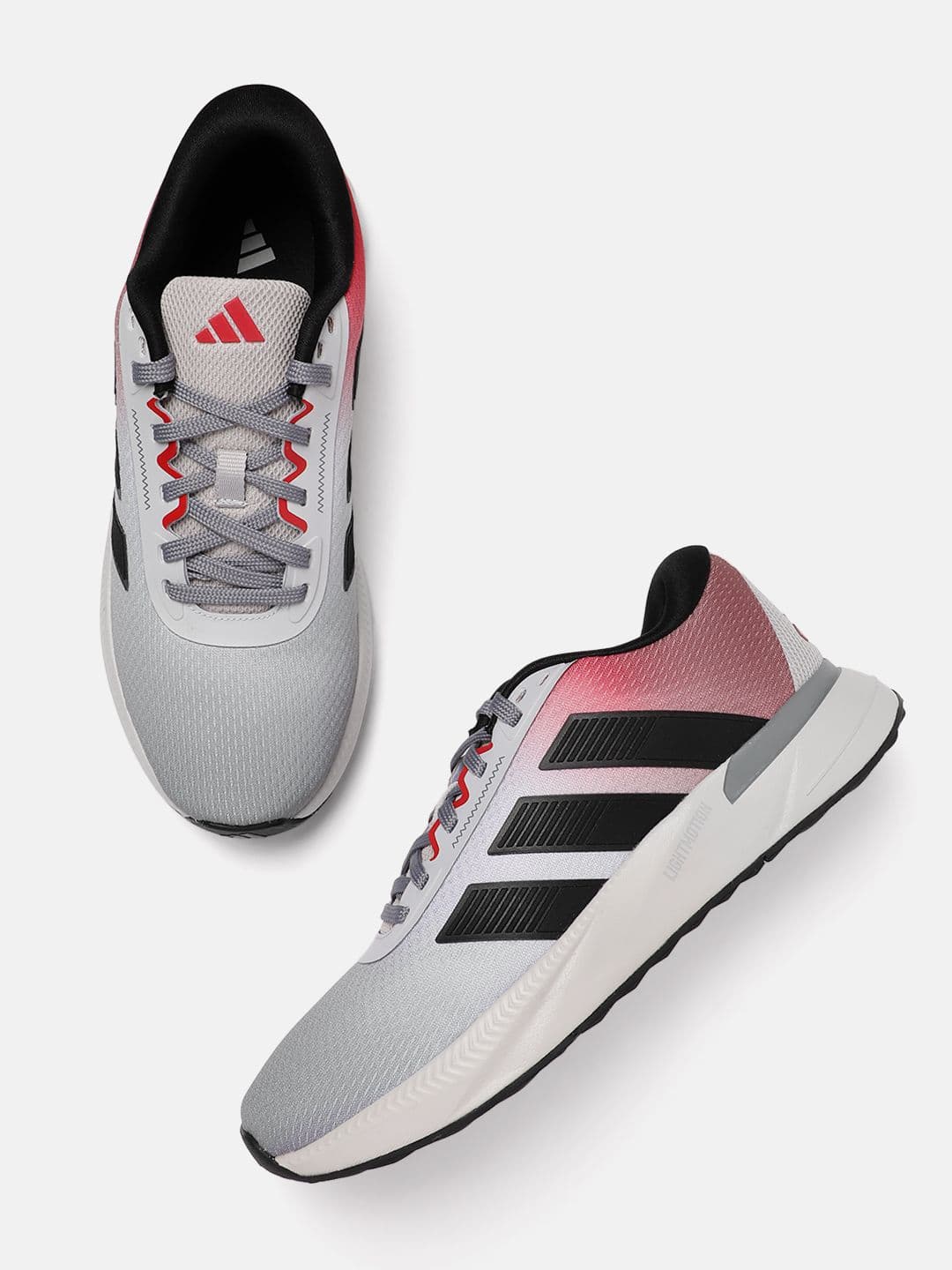 ADIDAS Men Lightrun Bold Ortholite Running Shoes - view 1