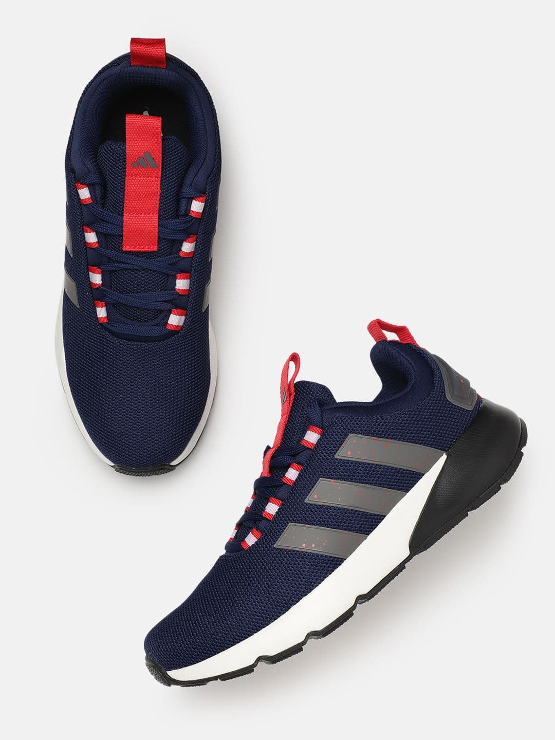 ADIDAS Men Dashbomb Woven Design Running Shoes - view 1