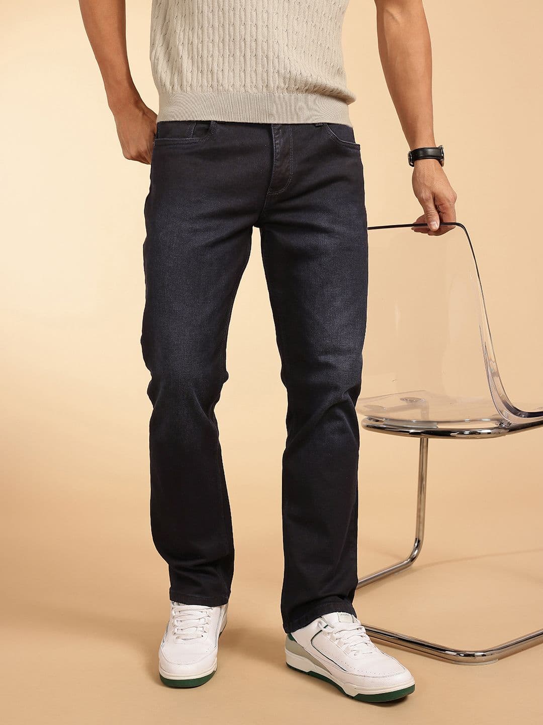 French Connection Men Light Fade Stretchable Jeans - view 1