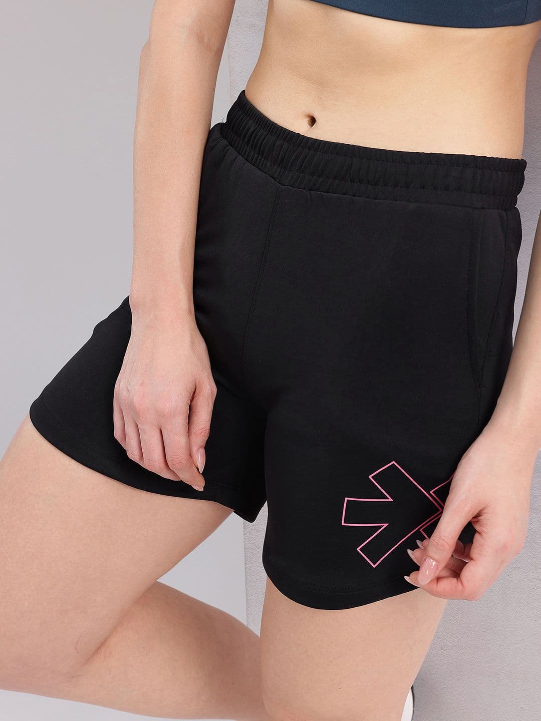 HRX by Hrithik Roshan Women Rapid-Dry Training Shorts - view 1