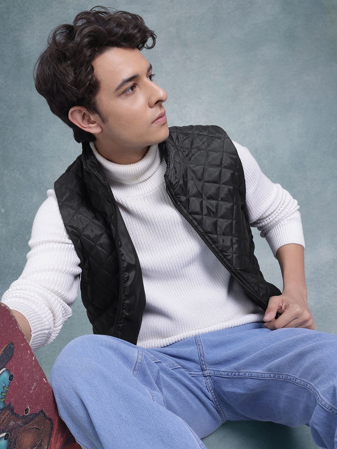 The Roadster Lifestyle Co. Lightweight Quilted Gilet Jacket - view 1
