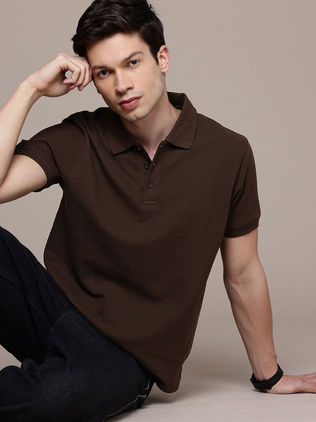 Moda Rapido Men Polo Collar T-shirt - view 1