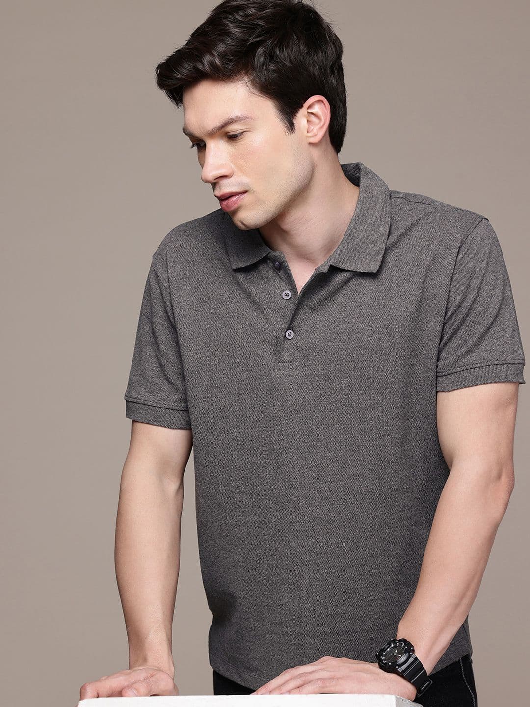 Moda Rapido Men Polo Collar T-shirt - view 1