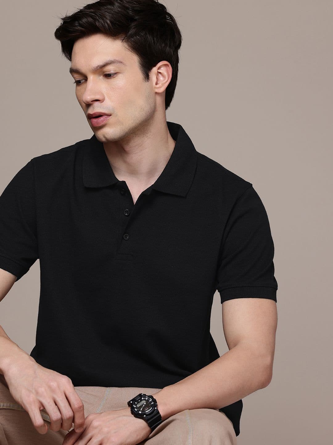 Moda Rapido Men Polo Collar T-shirt - view 1
