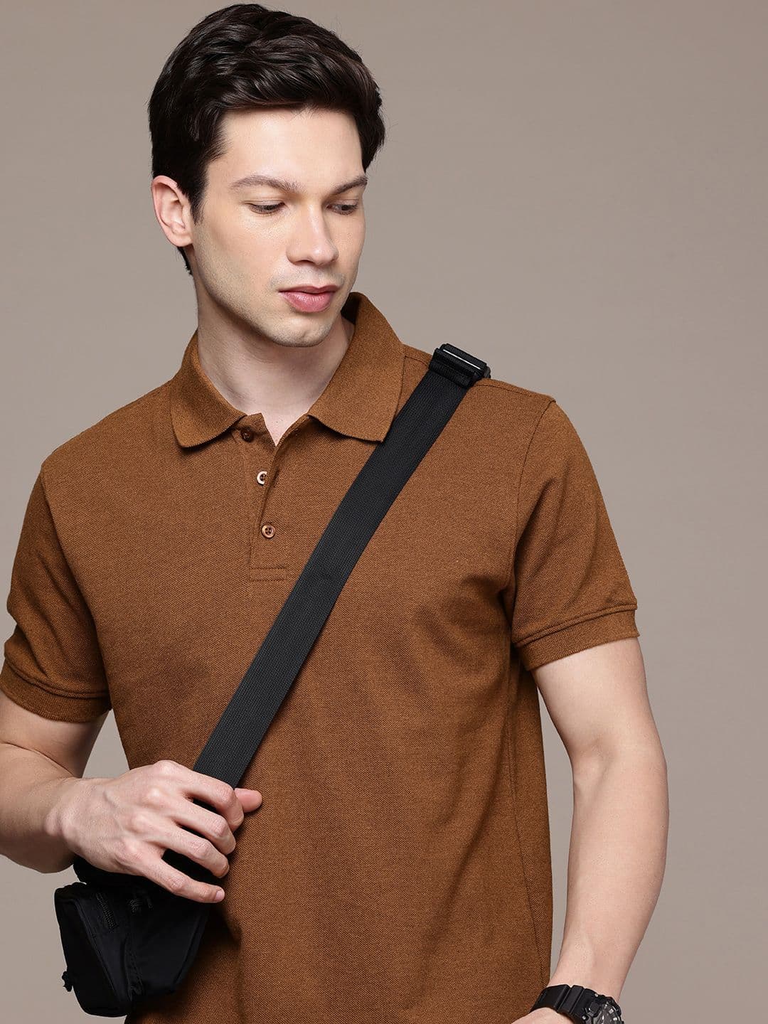 Moda Rapido Men Polo Collar T-shirt - view 1