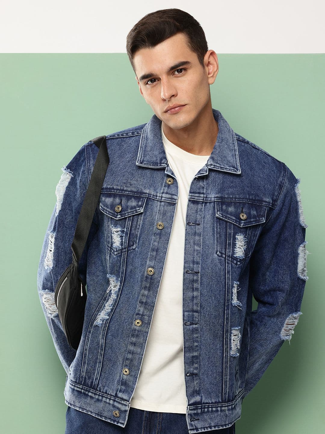 VOXATI Men Denim Jacket - view 1