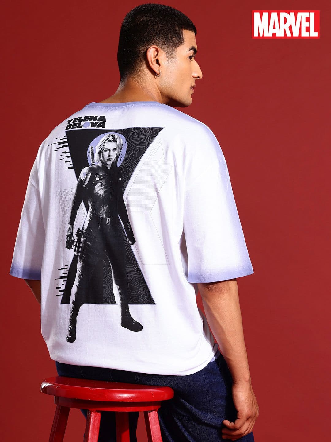 MARVEL STREET Marvel Graphic Print Oversized T-shirt - view 1