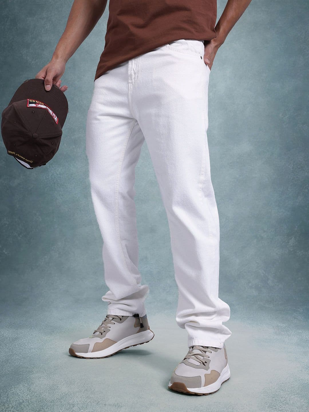 The Roadster Life Co. Men Mid-Rise Pure Cotton Regular Fit Jeans - view 1