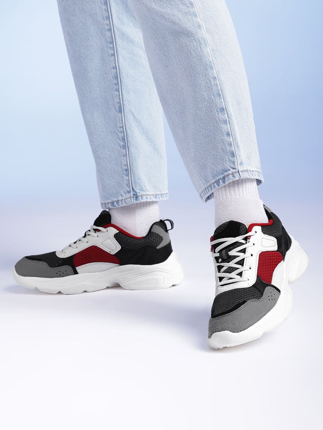 Mast & Harbour Women Colourblocked Sneakers - view 1
