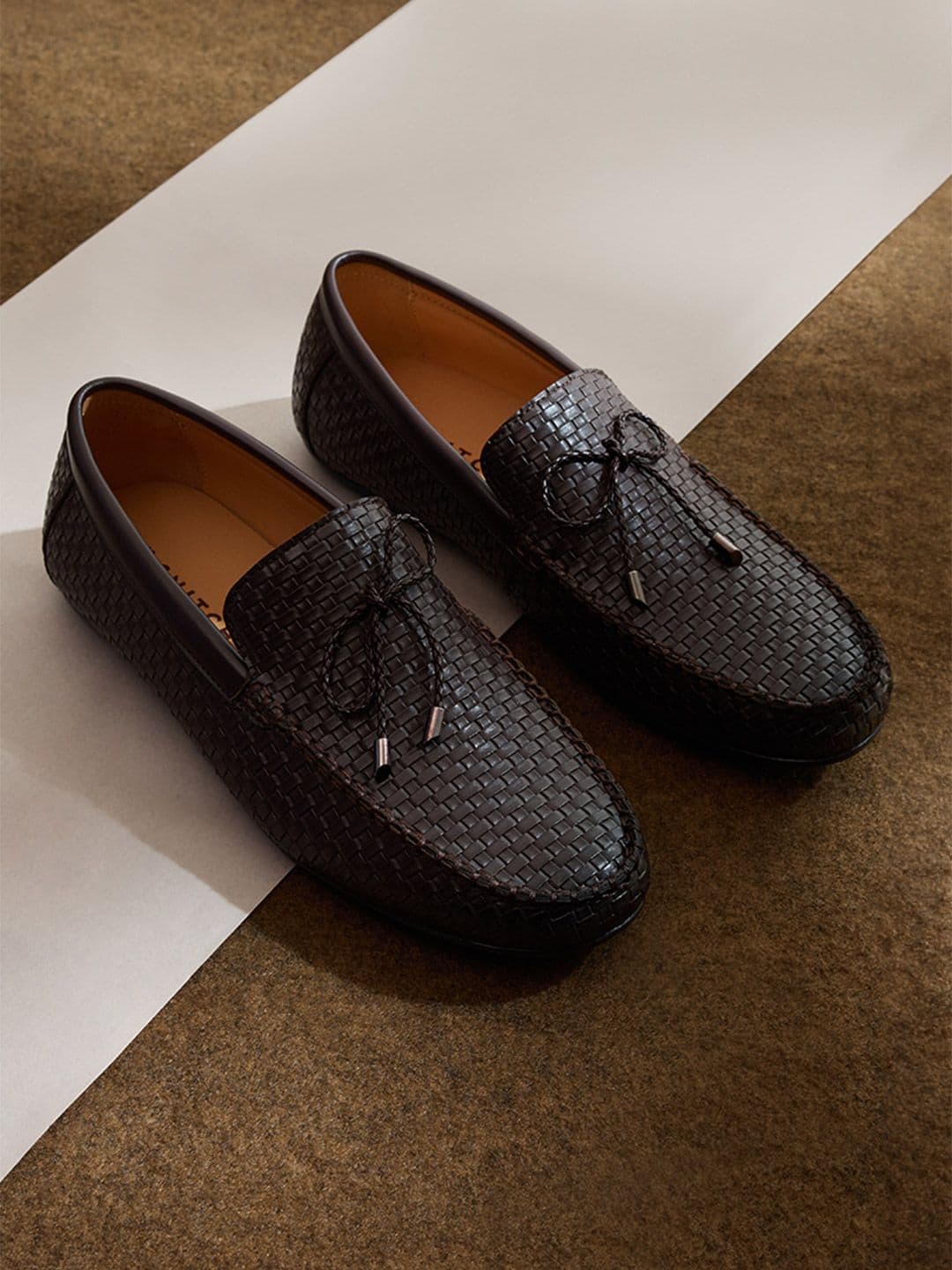 Snitch Men Textured Formal Loafers - view 1