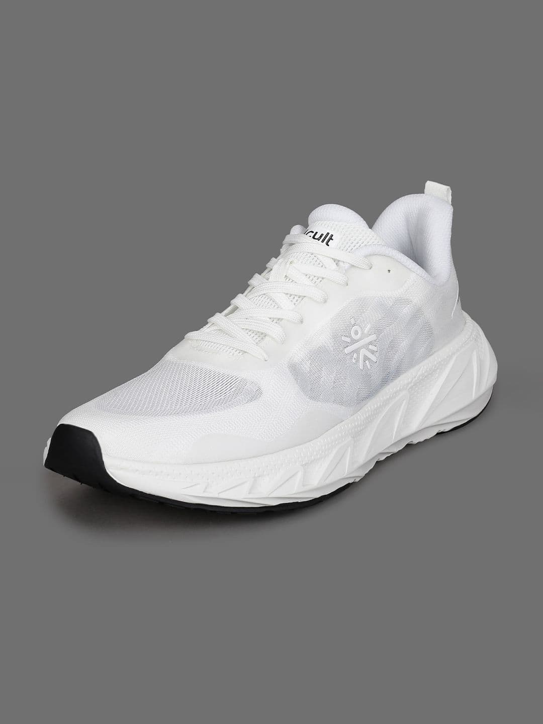 CULT Men White Stride Pulse Running Shoes - view 1