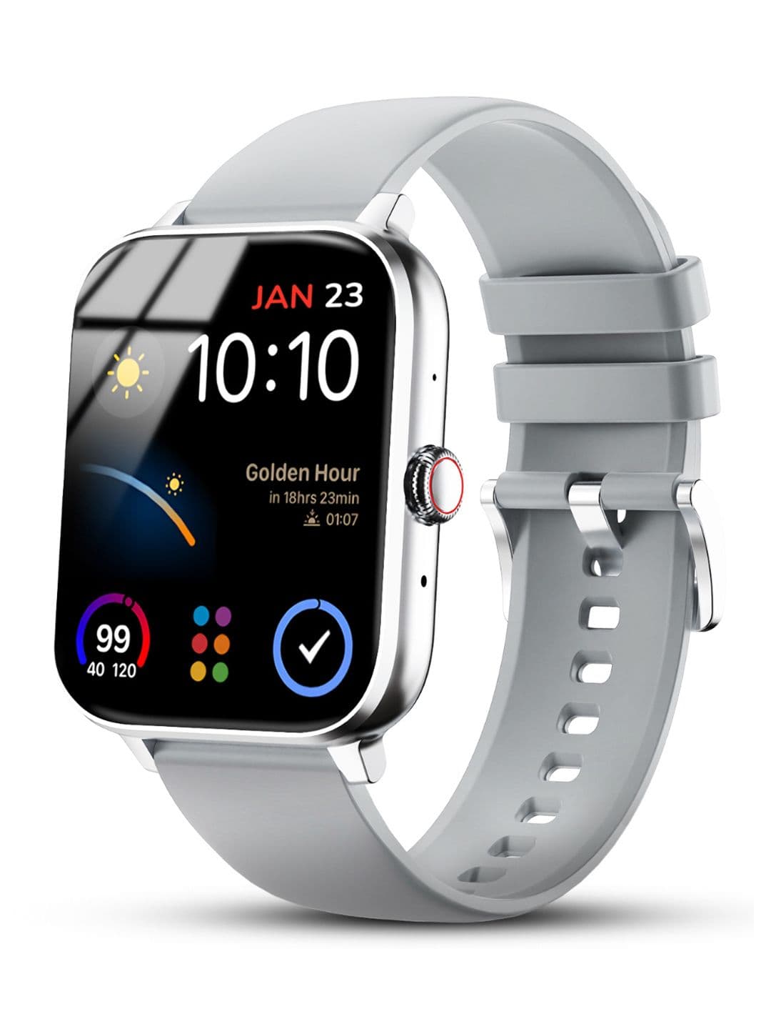 nervfit Unisex Vibe 1.85" Display Bluetooth Smart Watch