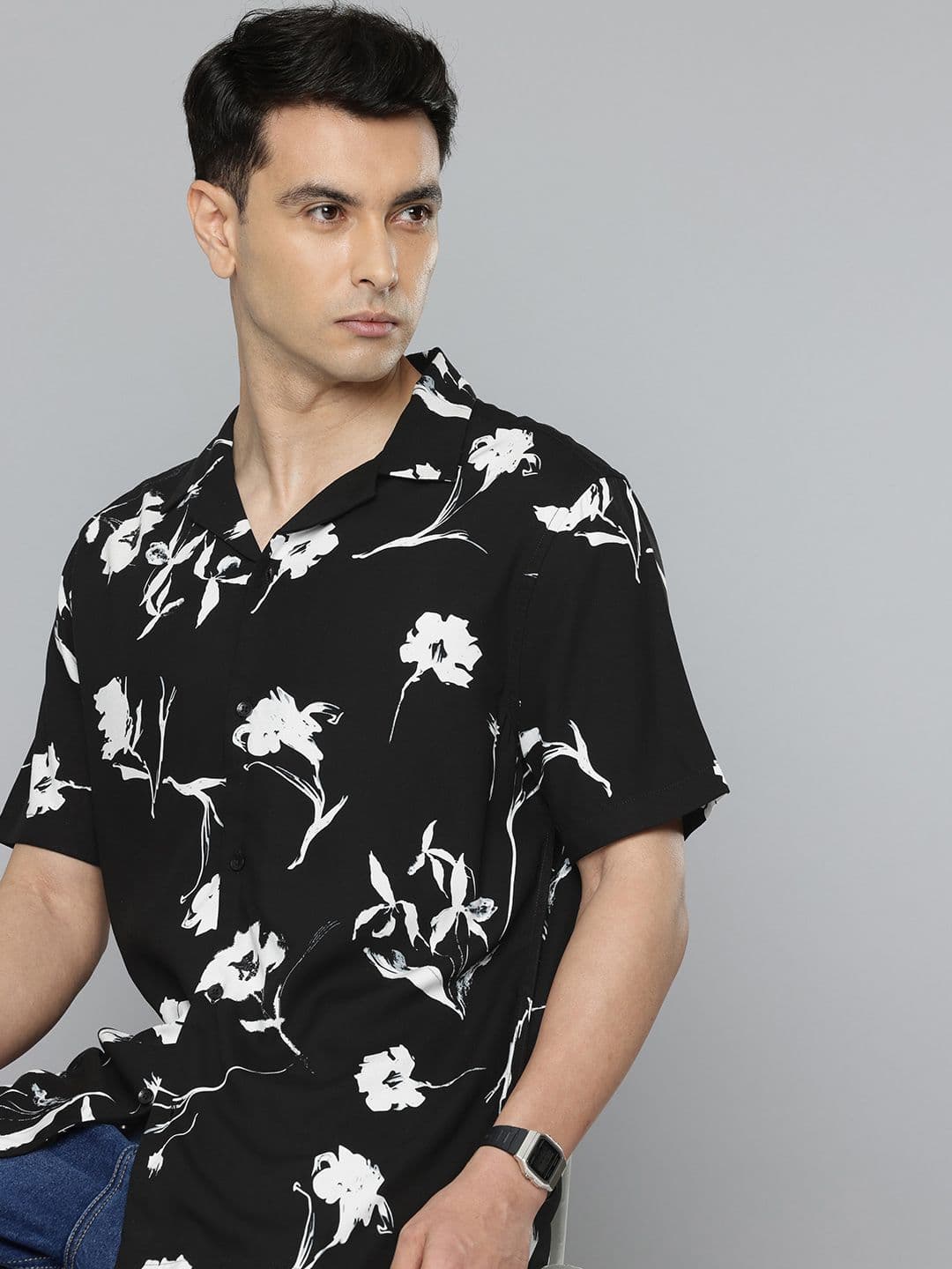 Flying Machine Floral Printed Casual Shirt - view 1