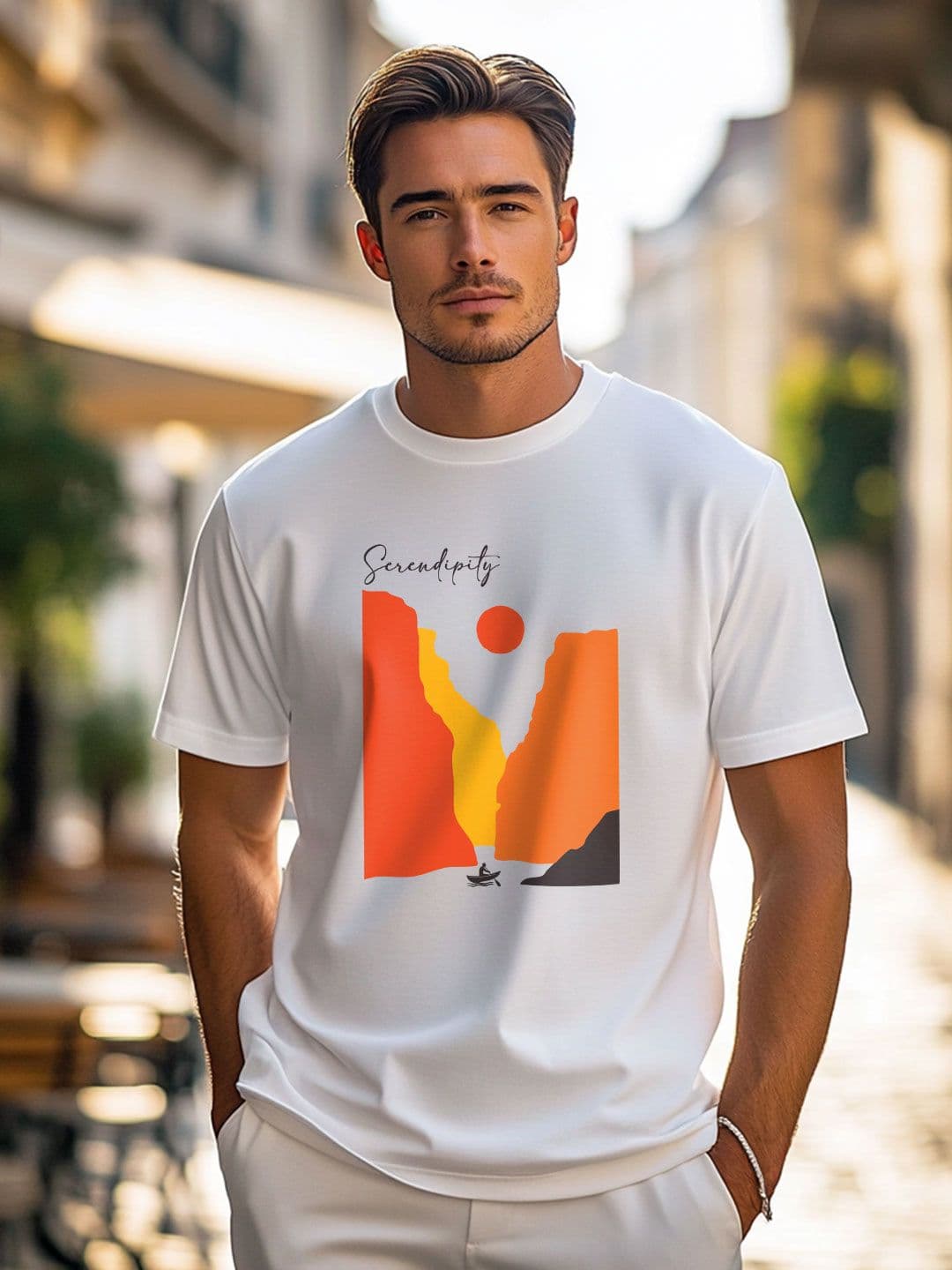 NOBERO Men Printed T-shirt - view 1