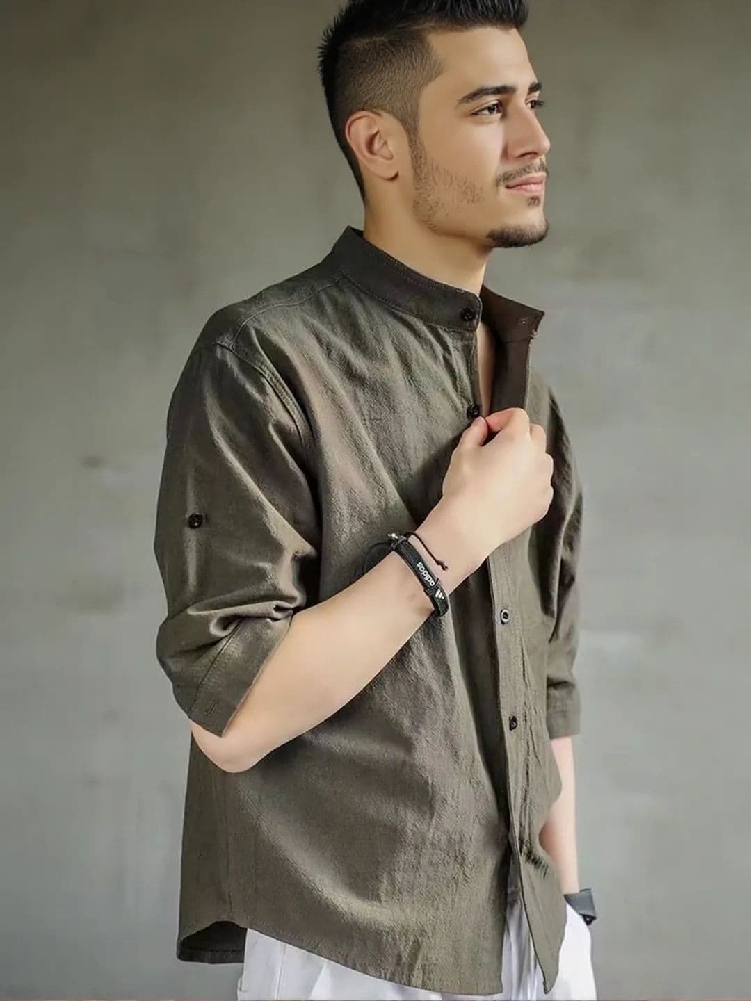 HERE&NOW Men Opaque Casual Regular Fit Shirt - view 1