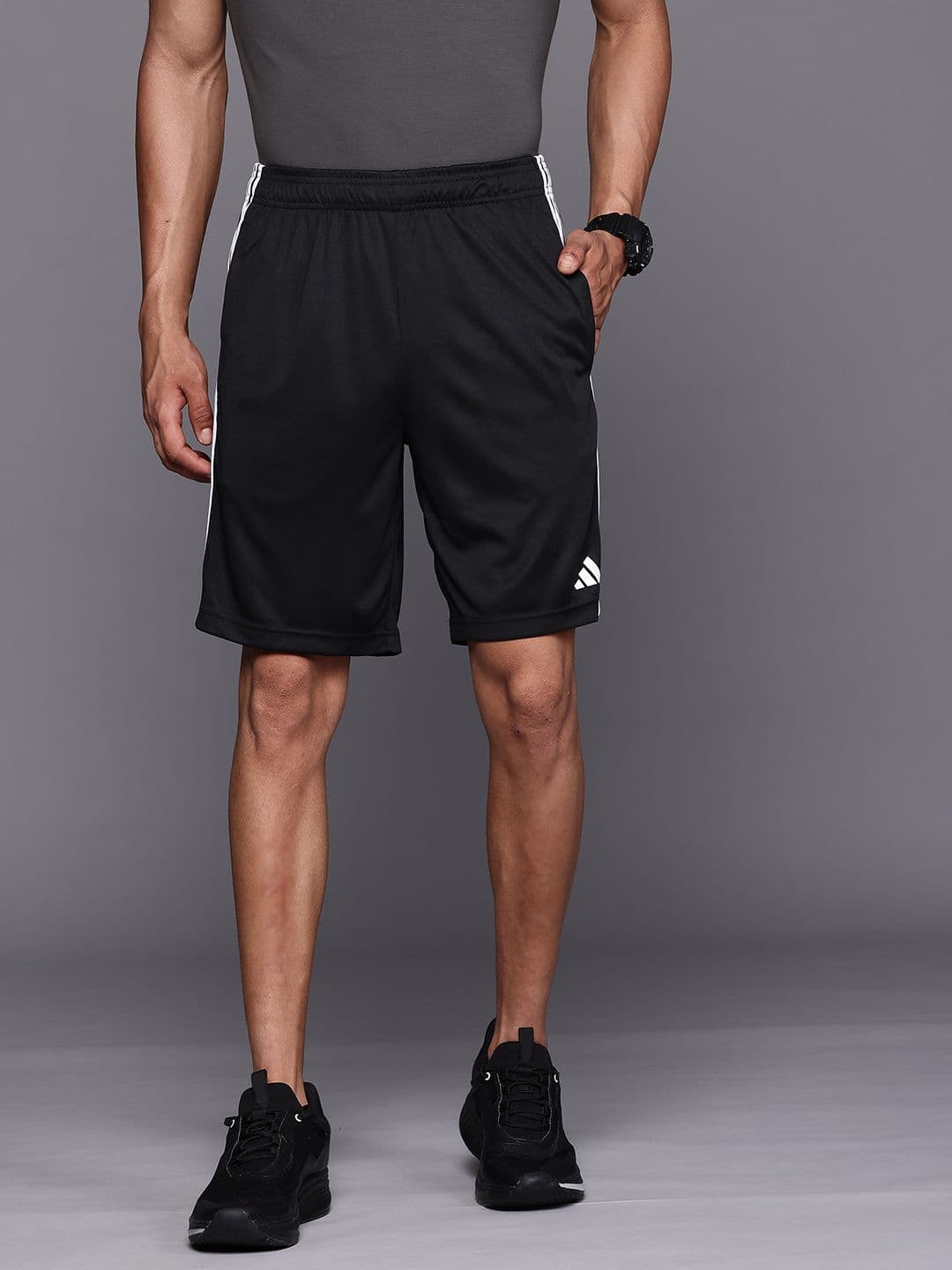 ADIDAS Men 3 Striped Aeroready Sports Shorts - view 1
