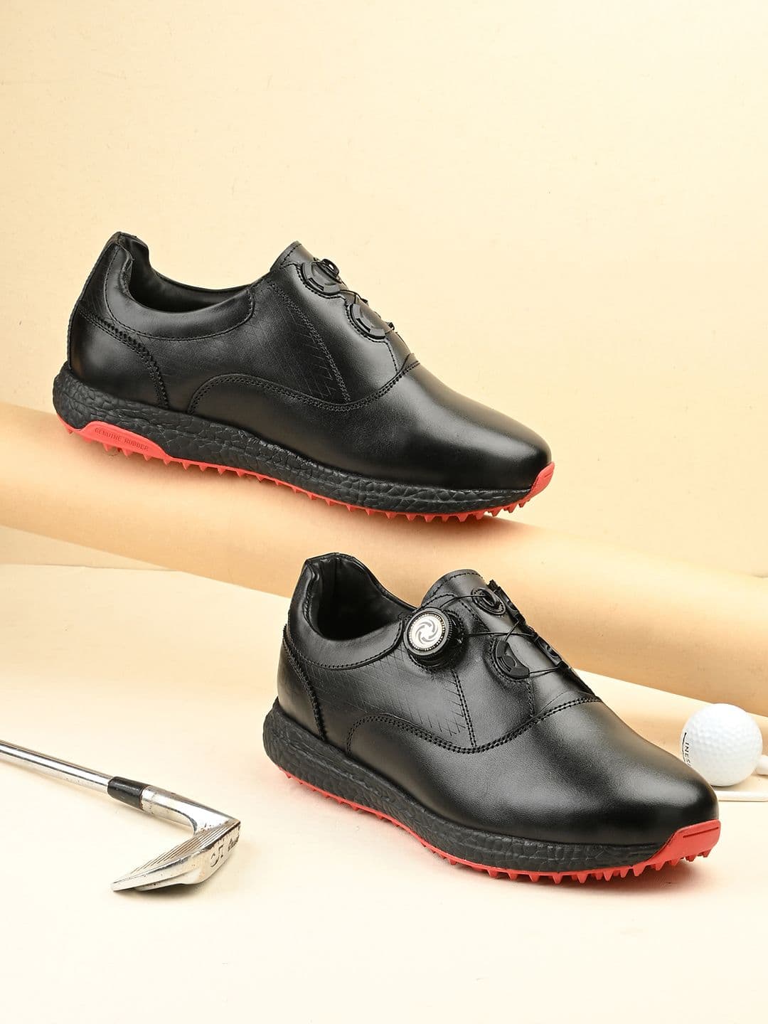 PRO ASE Men Leather Golf Shoes - view 1