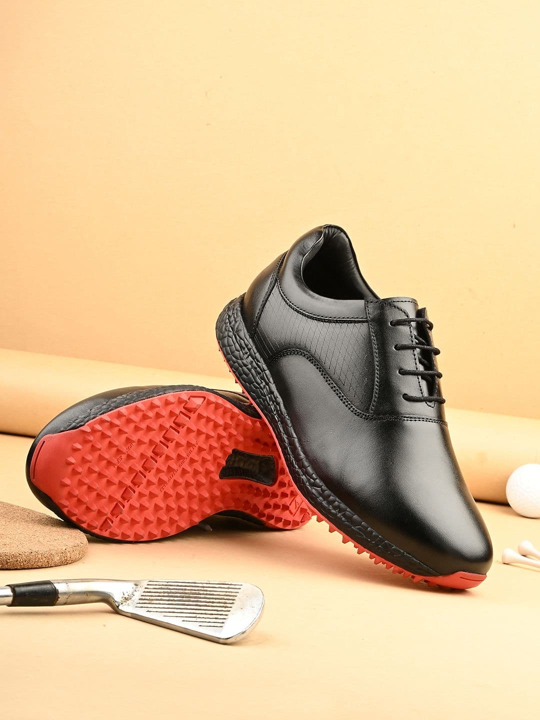 PRO ASE Men Leather Golf Shoes - view 1