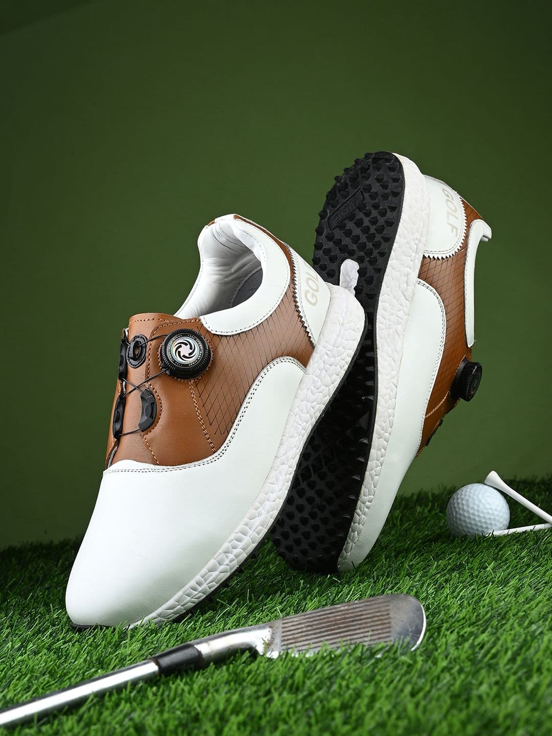 PRO ASE Men Leather Golf Shoes - view 1