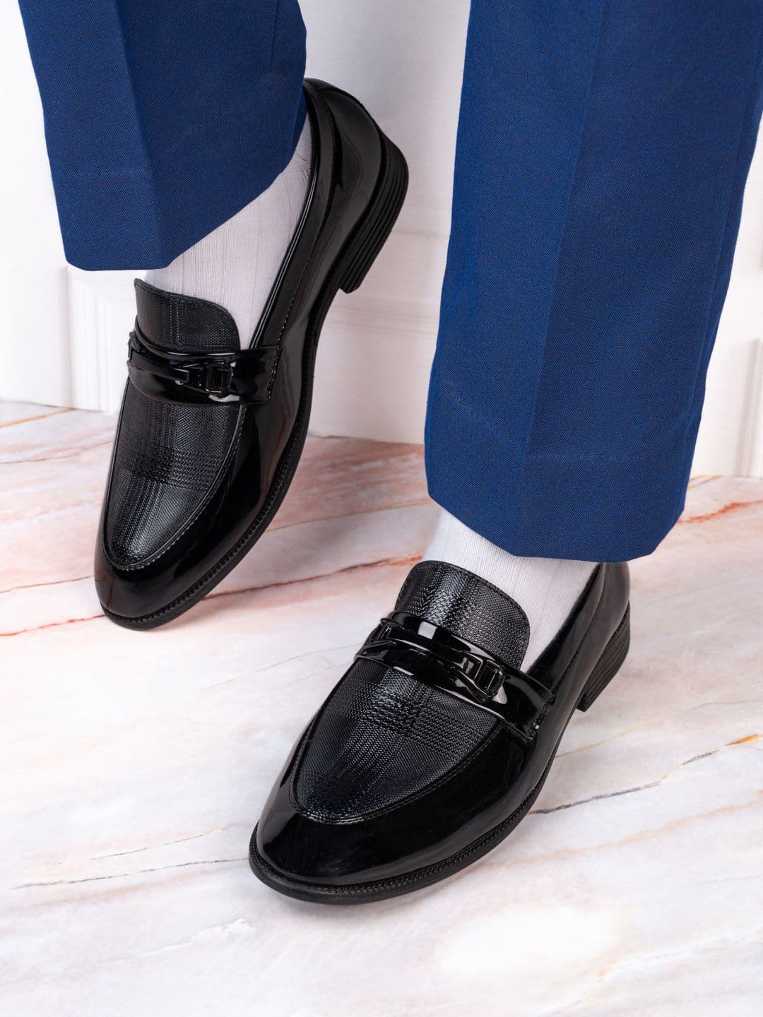 House of Pataudi Men Formal Loafers - view 1
