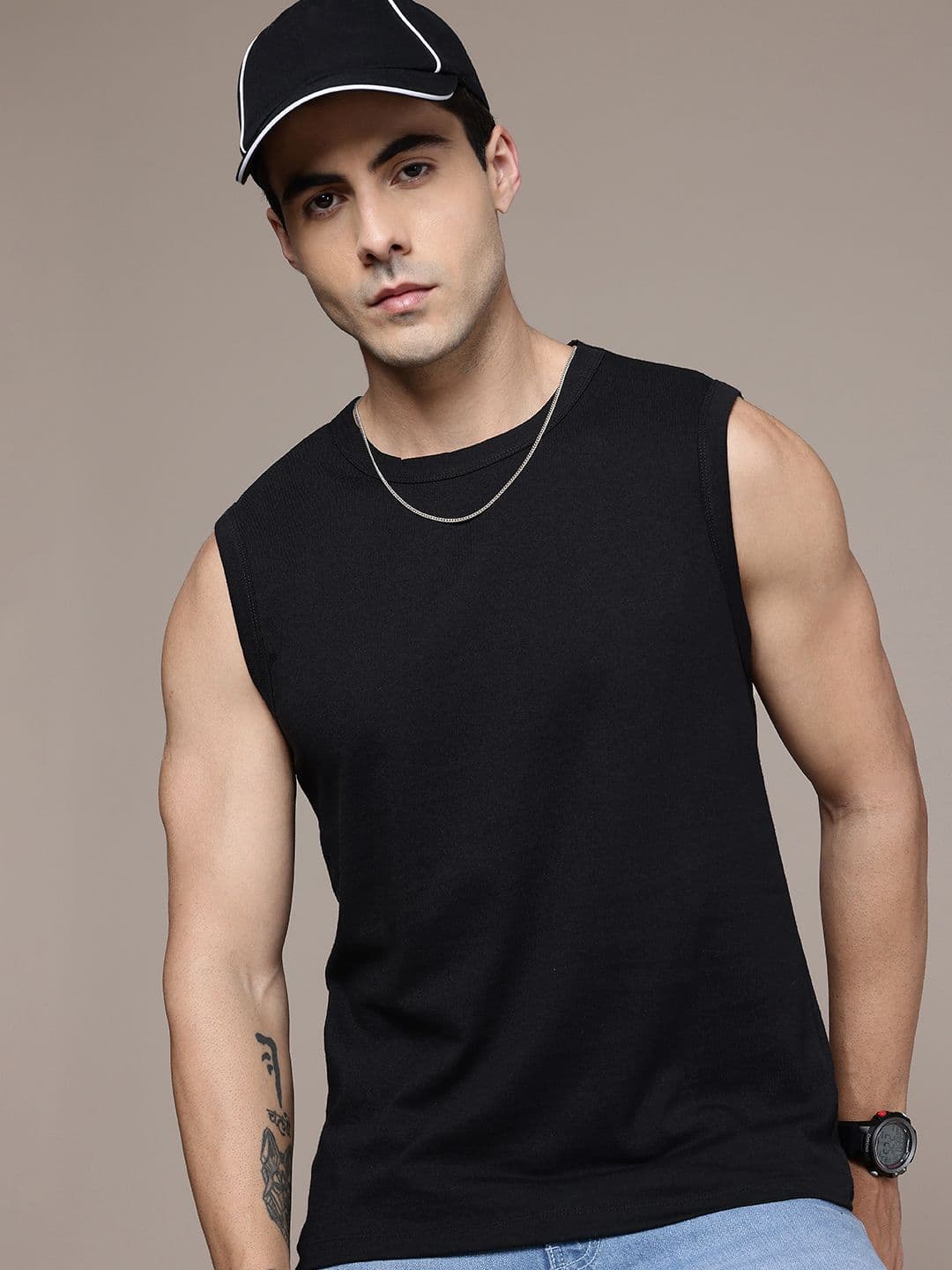 Moda Rapido Sleeveless Regular Fit T-shirt - view 1