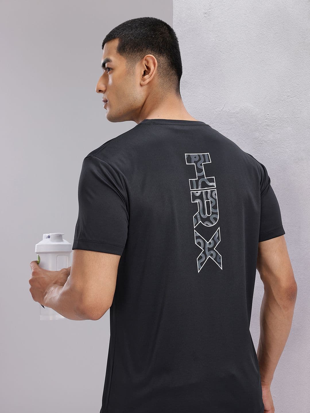 HRX by Hrithik Roshan Printed Rapid-Dry Running T-shirt - view 1
