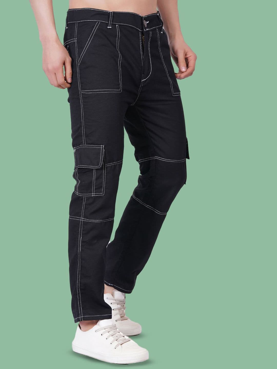 LINARIA Men Classic Jogger Low Distress Jeans - view 1